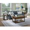 Alaterre Furniture Claremont Rustic Wood 48" Coffee Table, End Table and Two Nesting Tables Set ANCM011N1274 - alternate 3